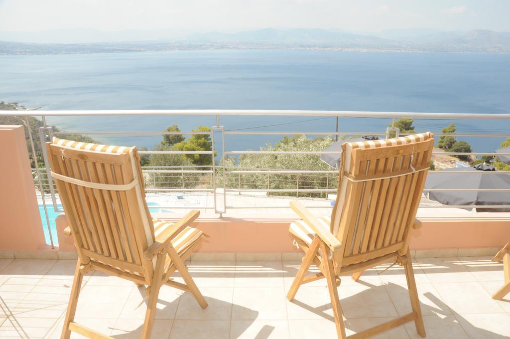 Aegean View Villa Loutráki Eksteriør billede