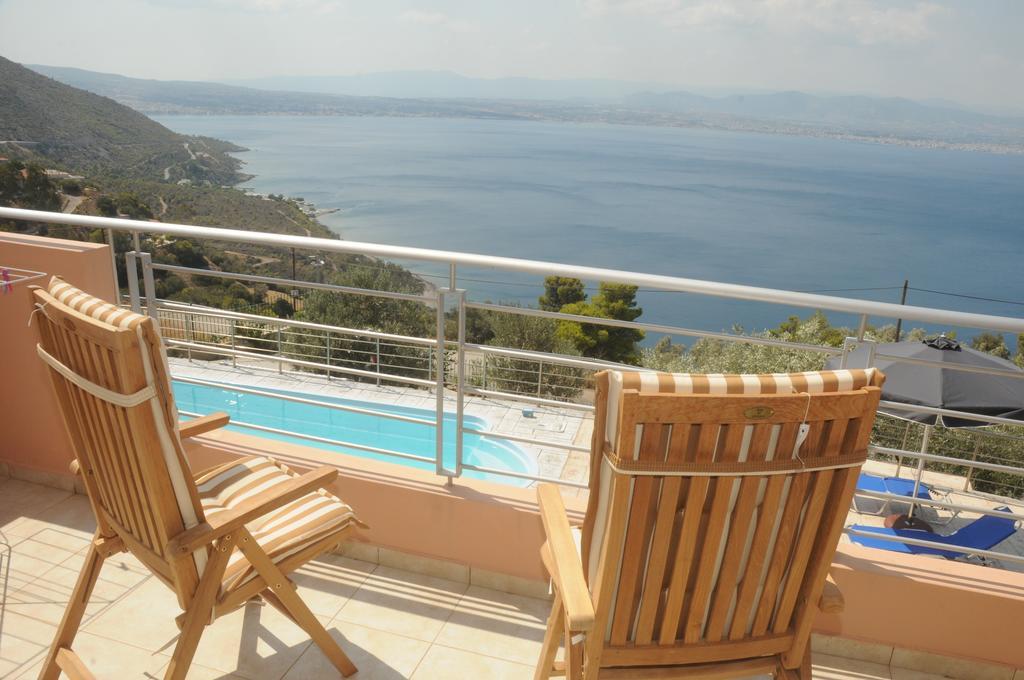 Aegean View Villa Loutráki Eksteriør billede