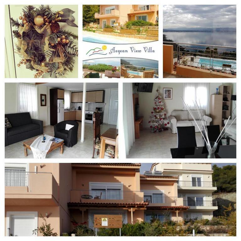 Aegean View Villa Loutráki Eksteriør billede